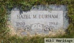 Hazel M Durham