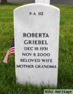 Roberta Betty Armstrong Griebel