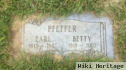 Earl P Pfeffer