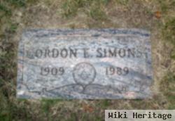 Gordon E Simons