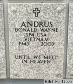 Donald Wayne Andrus