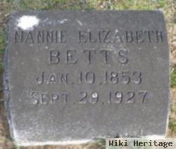 Nannie Elizabeth Betts