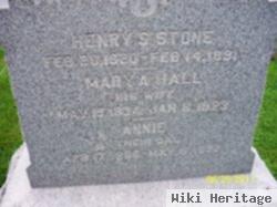 Mary Ann Hall Stone