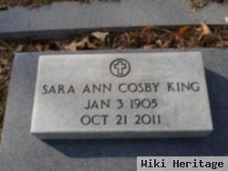 Sara Ann Cosby King