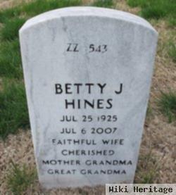 Betty J Hines