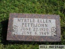 Myrtle Ellen Long Pettijohn