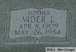 Vider L. Hudgins