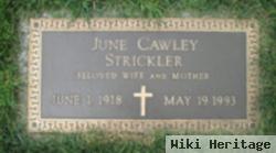 June Cawley Strickler