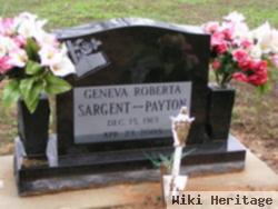 Geneva Roberta Sargent Payton