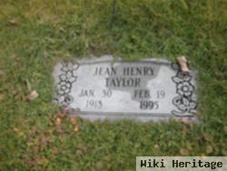 Verda Jean Henry Taylor