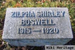 Zilpha Shirley Boswell