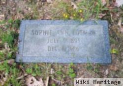 Sophie Ann Lotman