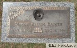 Merle Byron Baines