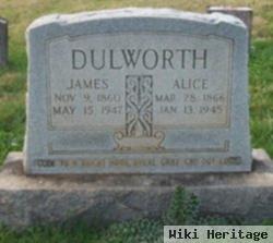 James "bud" Dulworth