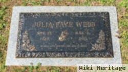 Julia Faye Norrell Webb