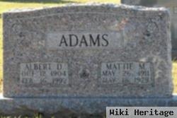 Albert D Adams