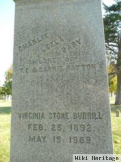 Virginia Stone Burrill