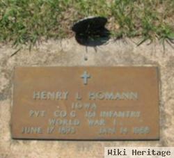 Heinrich "henry" L Homann