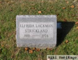 Elfrida Lackman Strickland