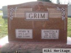 Annetta B. Steckel Grim