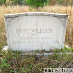 Mary Missouir Wilcox Adams