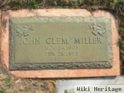 John Clem Miller