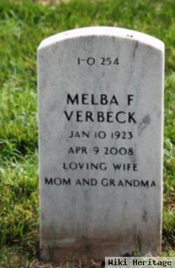 Melba Florence Verbeck