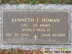 Kenneth F Homan