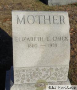 Elizabeth E Chick