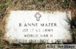 Bertha Anne Mazer