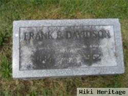 Frank Elmore Davidson