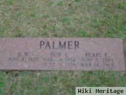 Pearl E Palmer