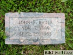 John R. Rader