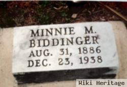 Minnie M Condon Biddinger