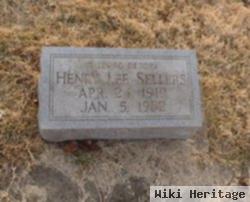 Henry Lee Sellers