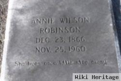 Annie Wilson Robinson