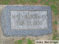 Mary Klickman