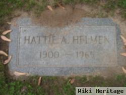 Hattie A. Helmen