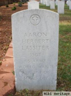 Ssgt Aaron Herbert Lassiter