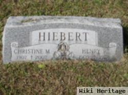 Henry R Hiebert