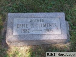 Effie C Clements