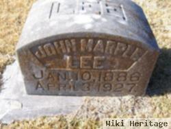 John Marple Lee