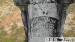 William M Mcgee