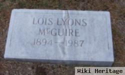 Lois Lyons Mcguire