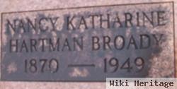 Nancy Katherine "kitty" Hartman Broady