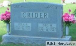 George M Crider