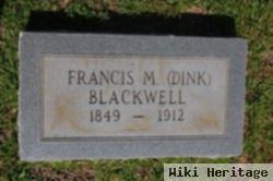 Frances M "dink" Blackwell