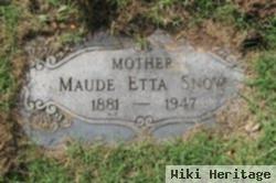 Maude Etta Bowen Snow