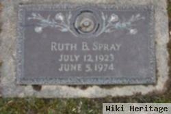 Ruth B Spray