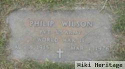 Pvt Philip M Wilson, Sr